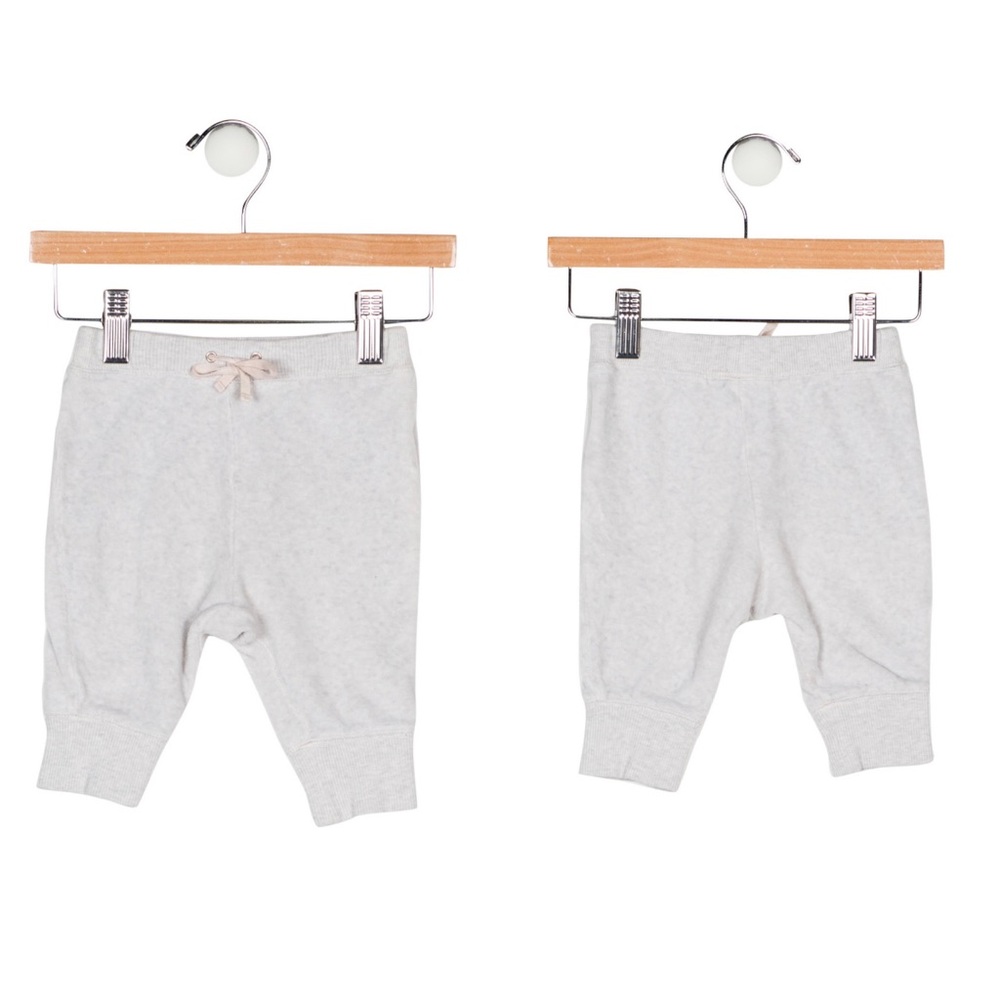 Burberry Grey Terry Cloth Pants